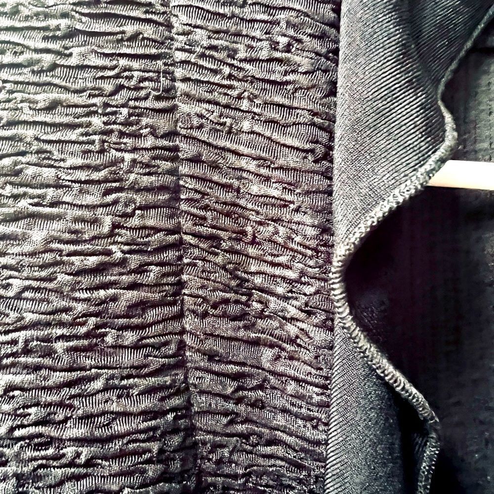 Chico's Black Ruffled Jacket - Picture 2 of 6